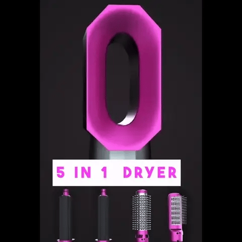 Muti-Functional 5 IN 1 Hair Styling Tool